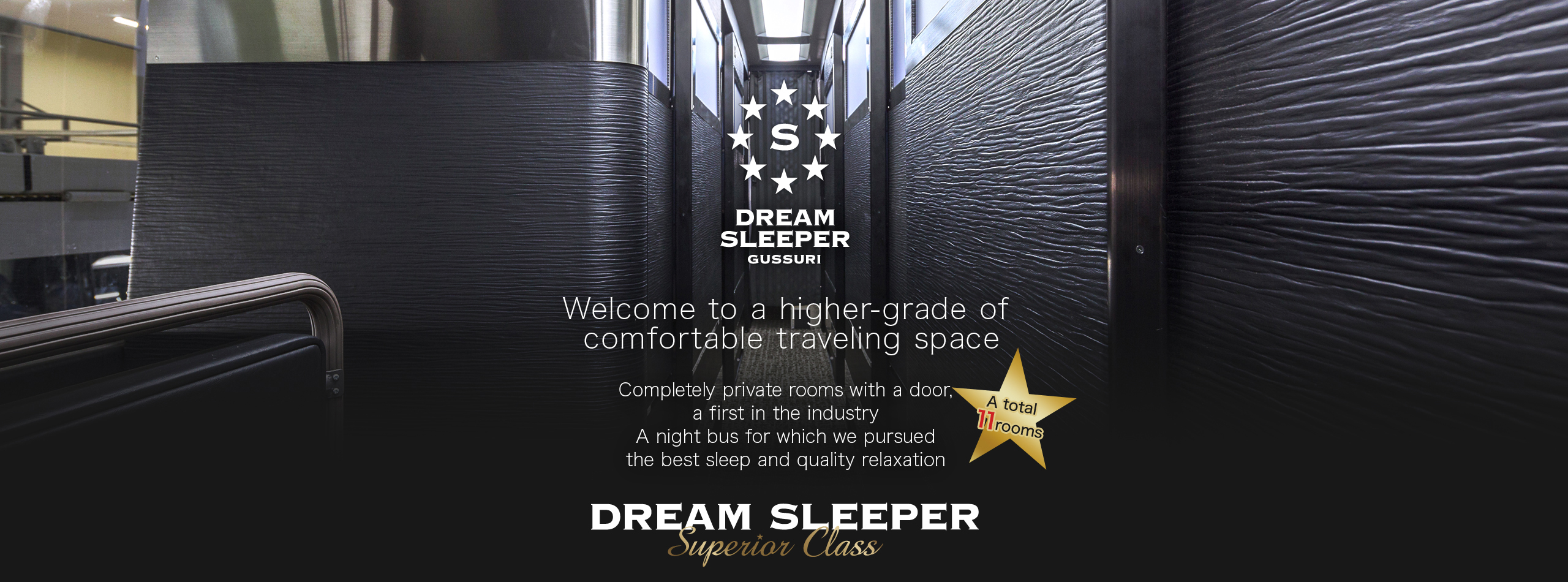 Welcome to a higher-grade of comfortable traveling space