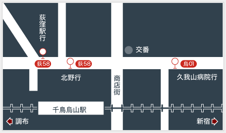 路線バス 中央線沿線の路線バス 関東バス株式会社