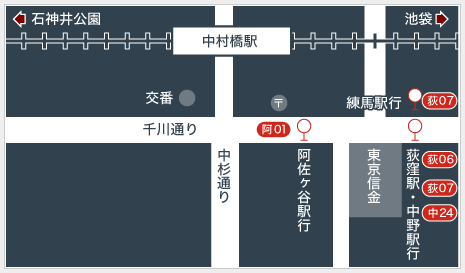 路線バス 中央線沿線の路線バス 関東バス株式会社