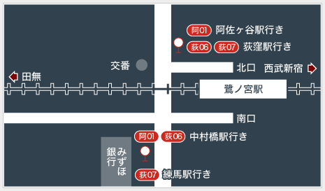 路線バス 中央線沿線の路線バス 関東バス株式会社